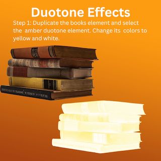 canva duotone effects, glow effect canva,how to add glow in canva