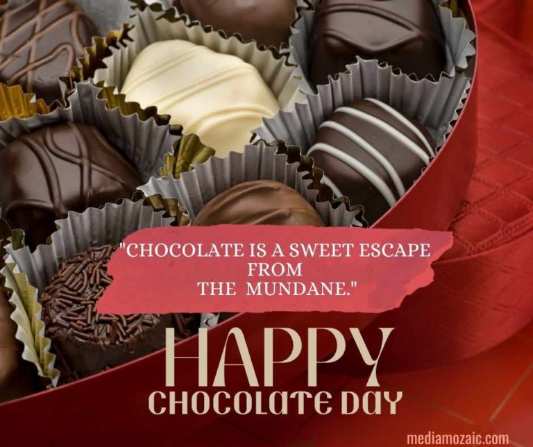 Happy Chocolate Day Images with Quotes 2025 Chocolate Day 2025 💝🍫