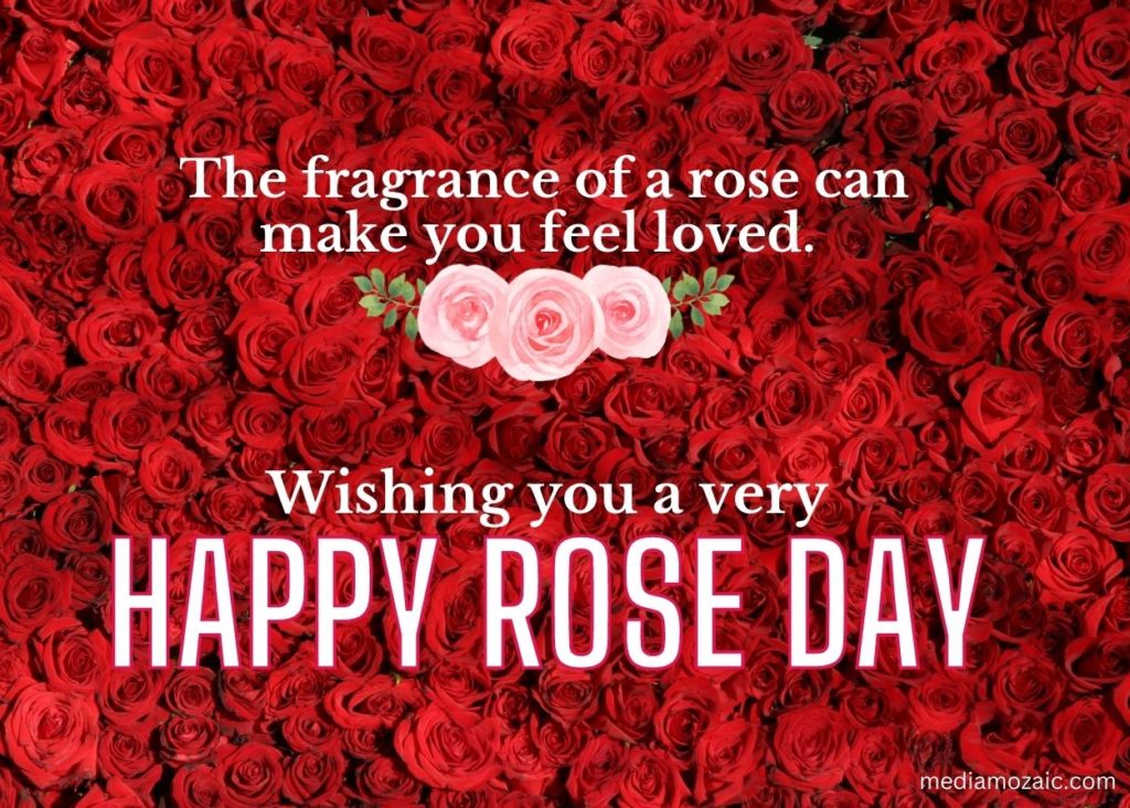 rose day messages, rose day message