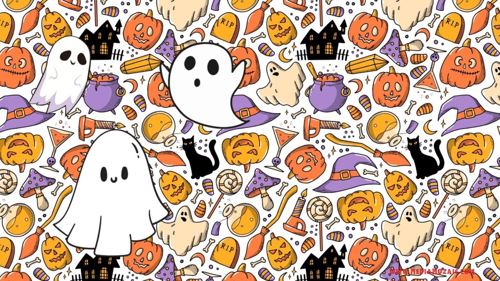 cute ghost desktop wallpaper, cute halloween wallpapers, ghost wallpapers