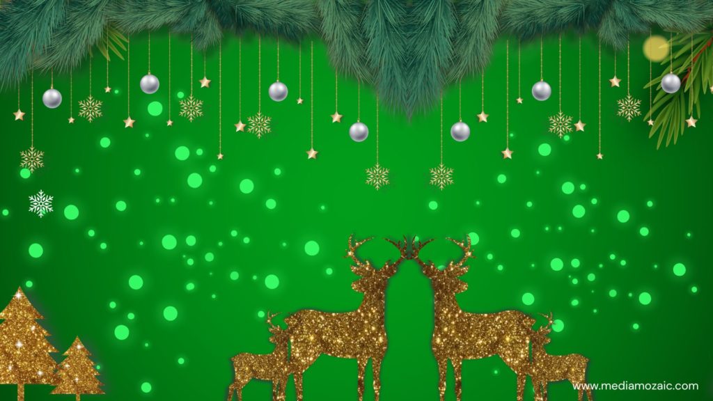 reindeer background, Christmas ornaments background, free christmas background wallpaper, free Christmas Wallpaper