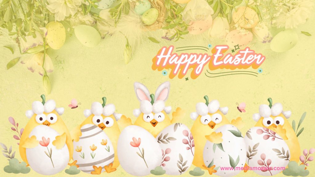 simple easter background, chick easter image, free easter image, easter images 