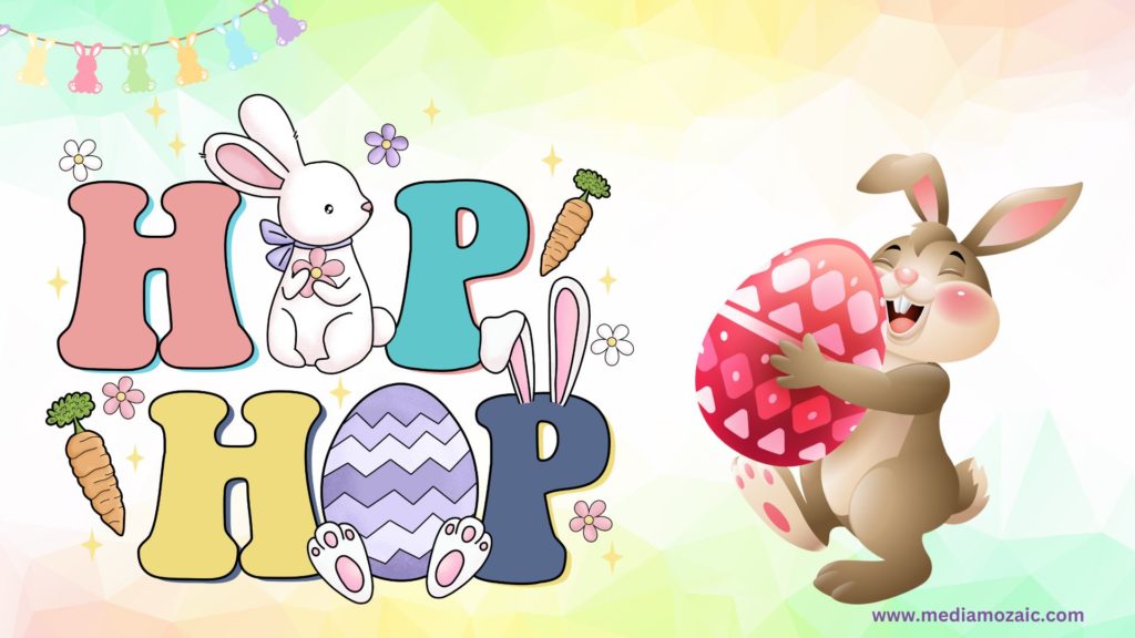 happy easter 2025 wallpaper