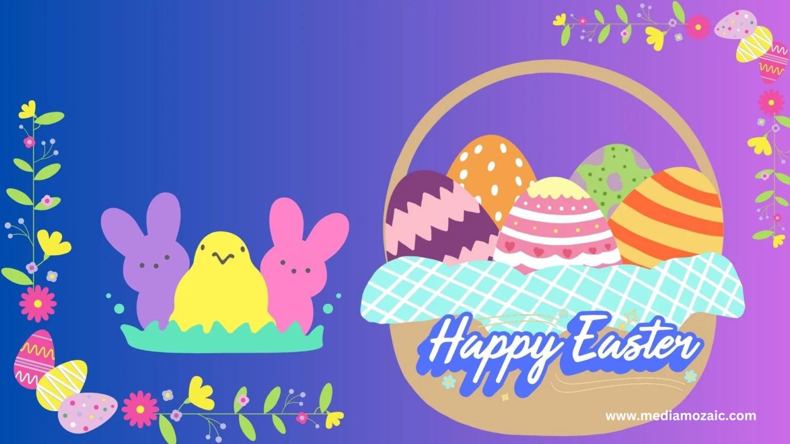 Happy Easter Wallpaper Images | Easter Desktop Wallpaper - Media Mozaic
