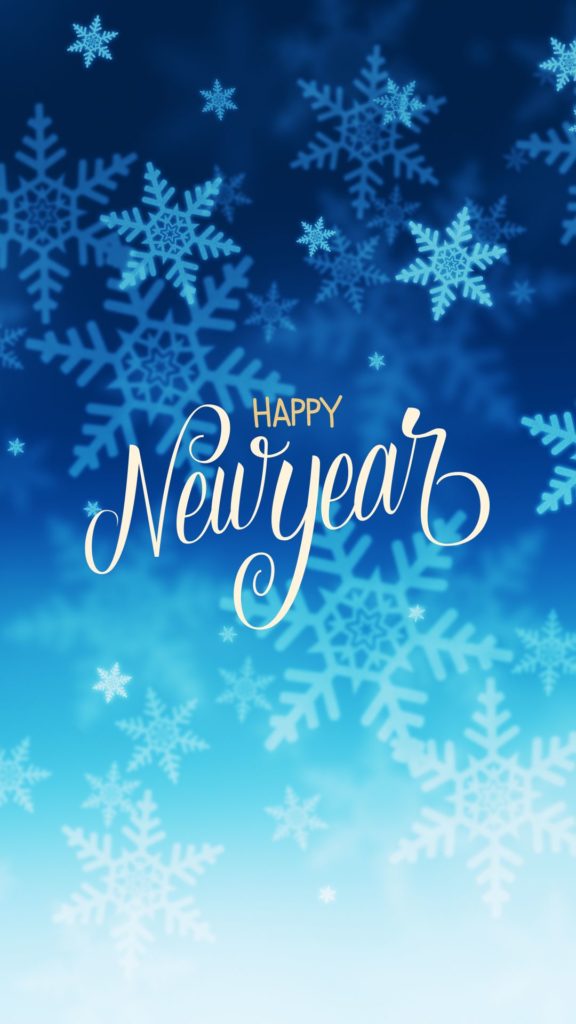 happy new years iPhone background with snowflakes, winter iPhone new year background,happy new year images new