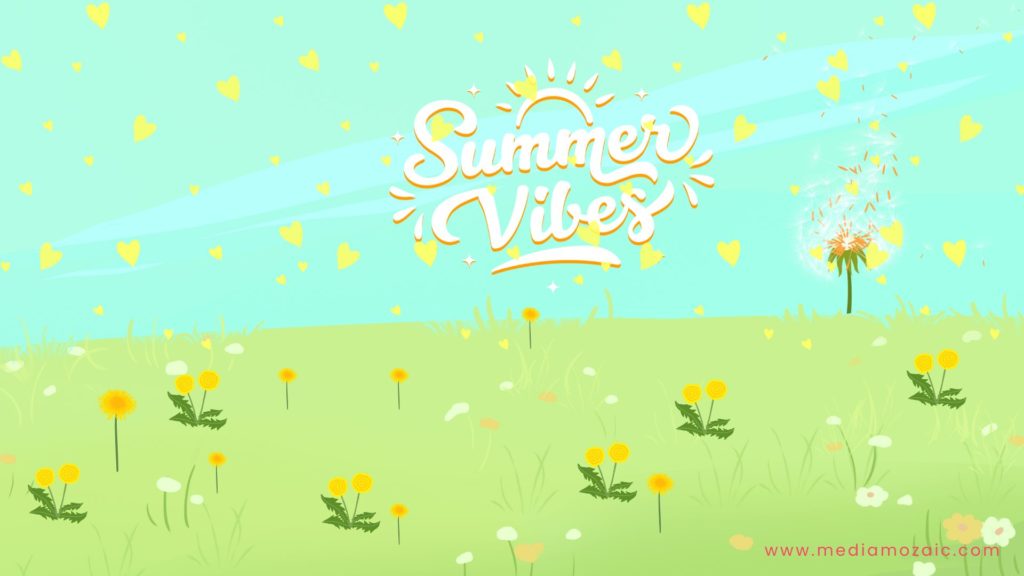 Summer Vibes desktop wallpaper, backgrounds for desktop,summer background wallpaper desktop,