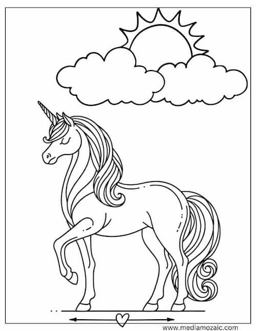 70 Unicorn Coloring Pages (Free Printable PDFs) 46 unicron coloring page