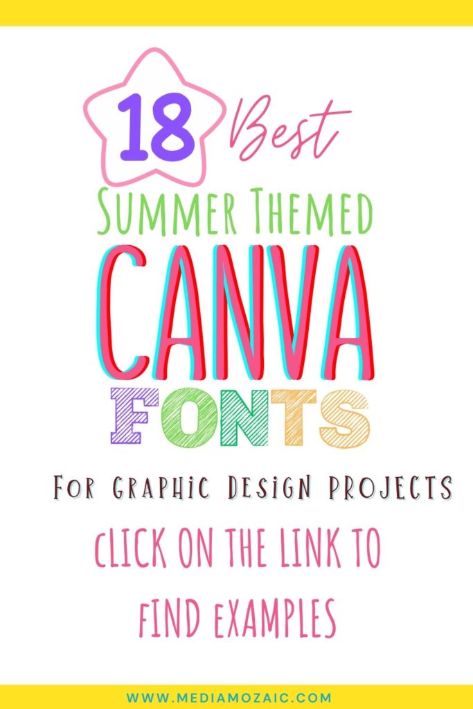 Best summer fonts, best summer fonts in canva, fonts for summer designs, summer graphics fonts, handwritten summer fonts, cute beach fonts, cute summer fonts,