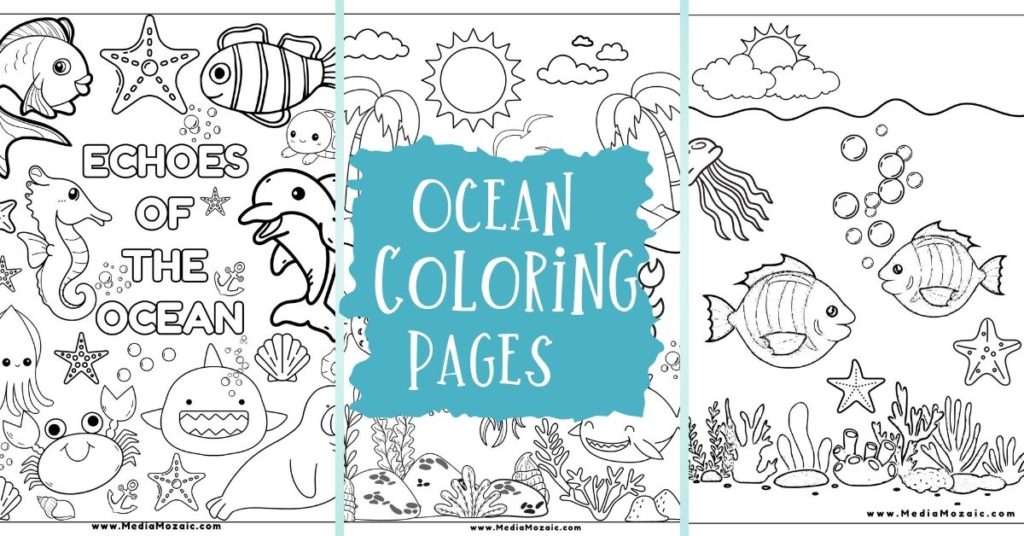 free printable ocean coloring pages