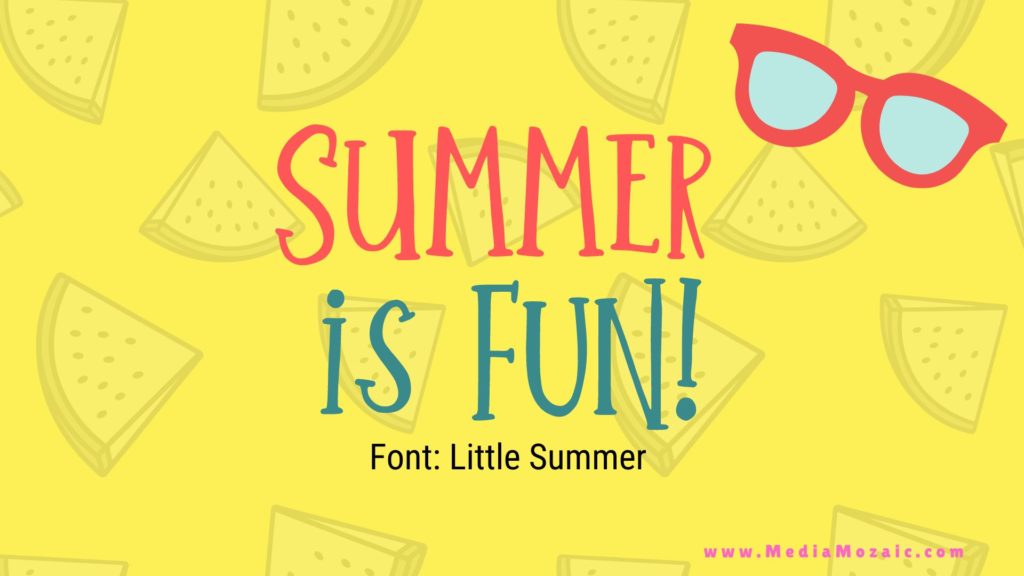 little summer font, playful summer fonts, cute summer fonts for graphic designer, summer is fun quote, beach fonts canva