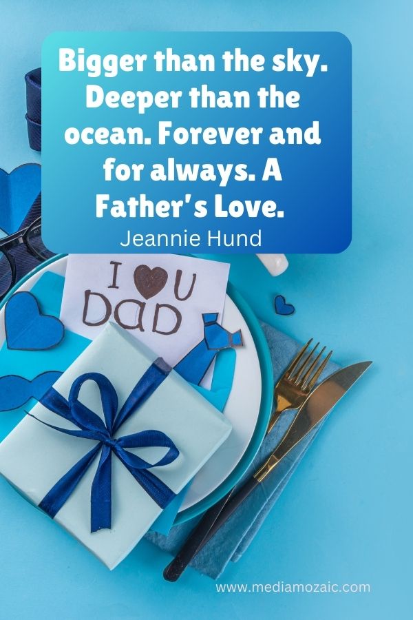 I love you dad quote card, fathers day gif image with quote, fathers day 2024 quotes, world father's day 2024