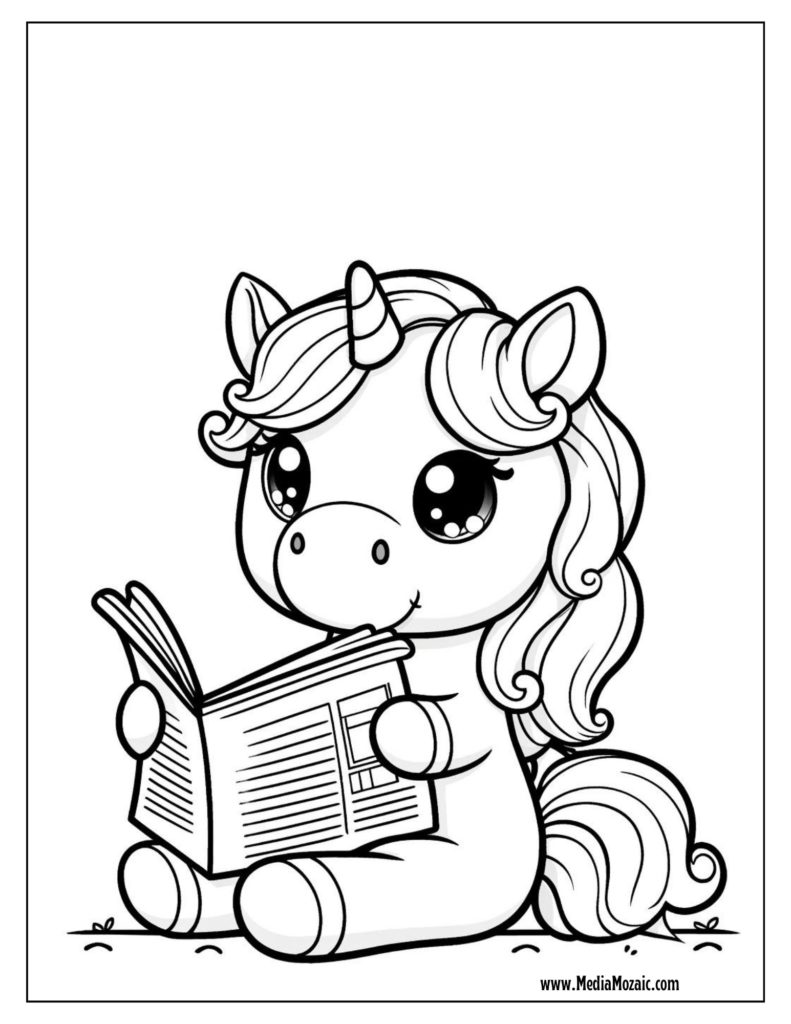 cute Unicorn Coloring Pages, free printable unicorn coloring page, free animal coloring pages, interesting free animal coloring pages, 