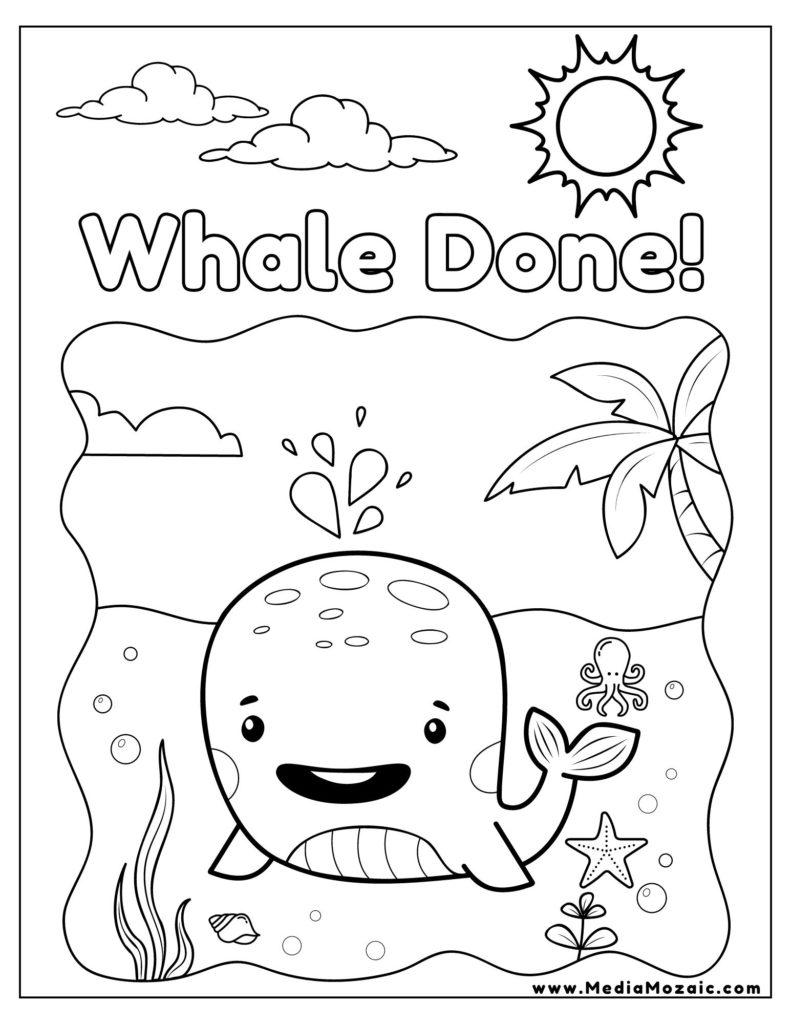 whale coloring pages for kids, whale done coloring pages, ocean animals coloring pages, summer coloring, free printable ocean coloring pages,under the sea coloring pages free