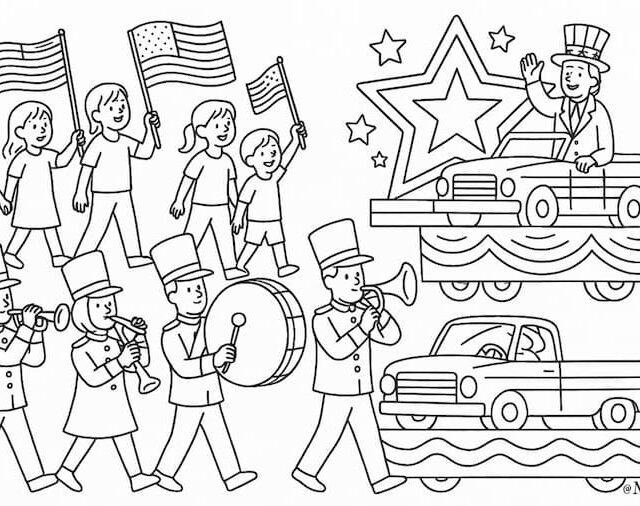 23 Printable 4th of July Coloring Pages ๐บ๐ธ(PDFs) 17 4th of july coloring pages, independence day coloring pages,