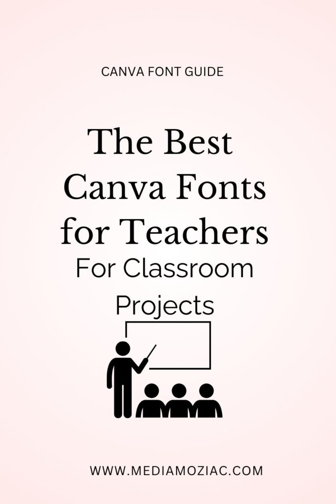 best Canva fonts,best canva fonts for classroom, best canva fonts for teachers, teacher canva fonts, best teacher fonts on canva