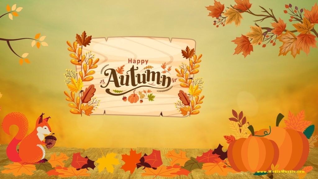 happy autumn wallpaper, autumn imagery wallpaper, fall season wallpaper for desktop