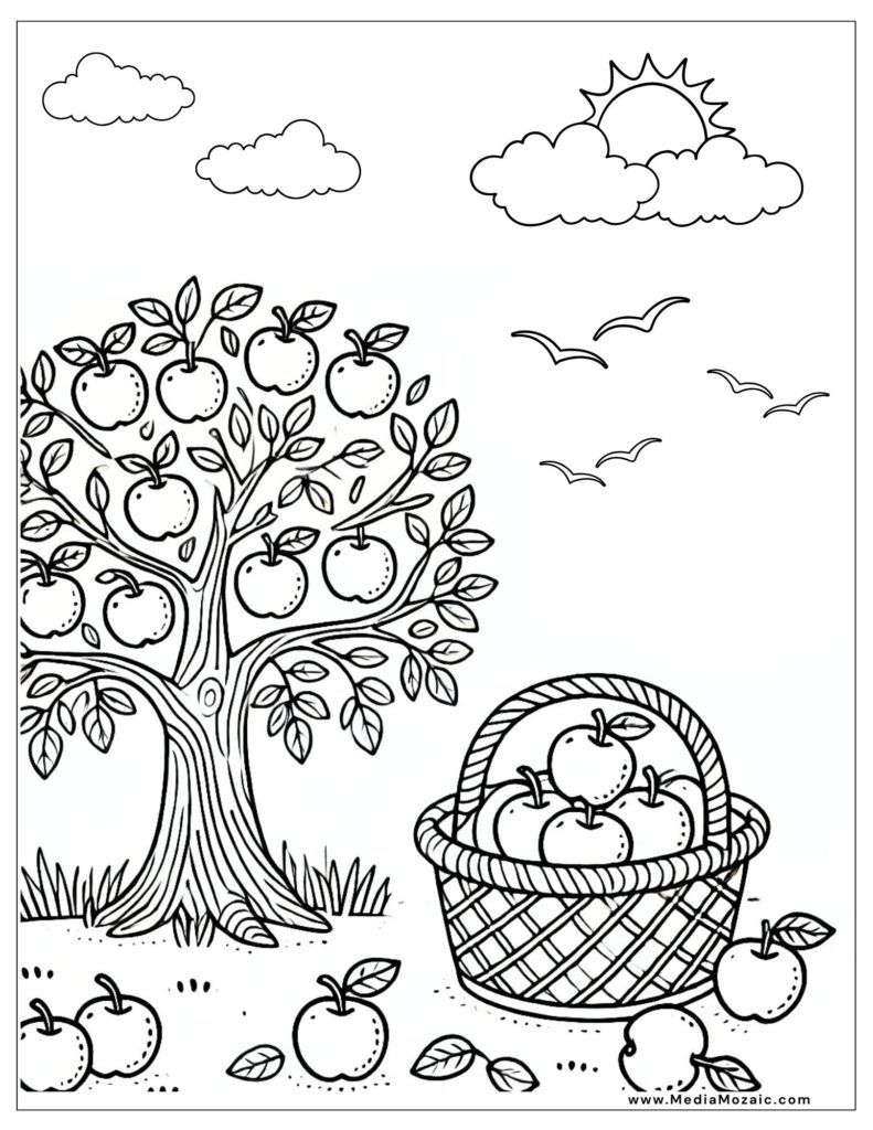 fall coloring pages printable, autumn coloring sheets, happy fall coloring pages, fall apple coloring pages,autumn colouring pages