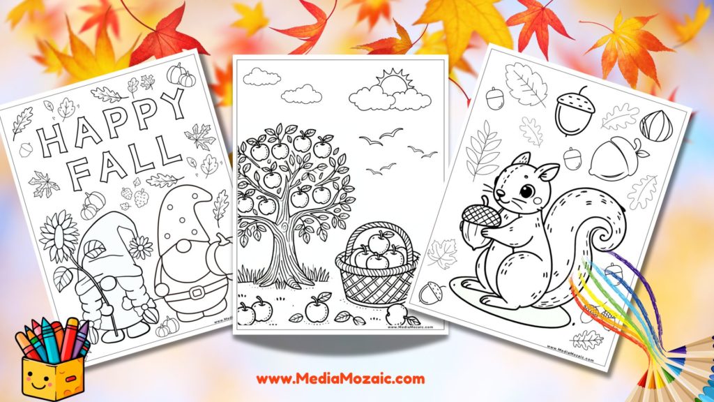 fall coloring pages, fall colouring sheets for kids and adults, autumn coloring pages, autumn colouring pages