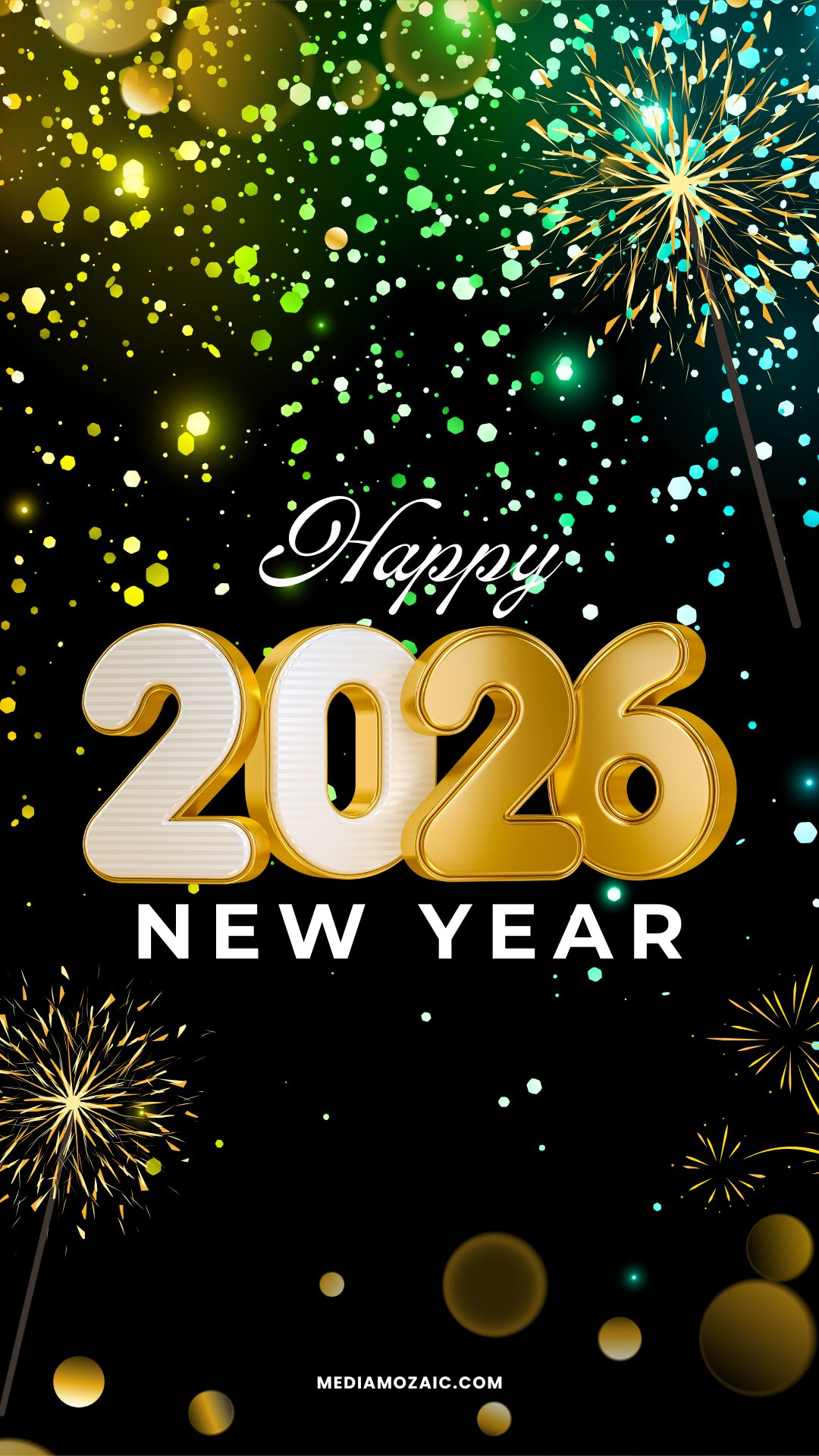 New Year iPhone Wallpapers | Happy New Year iPhone Wallpaper 2026 (Free