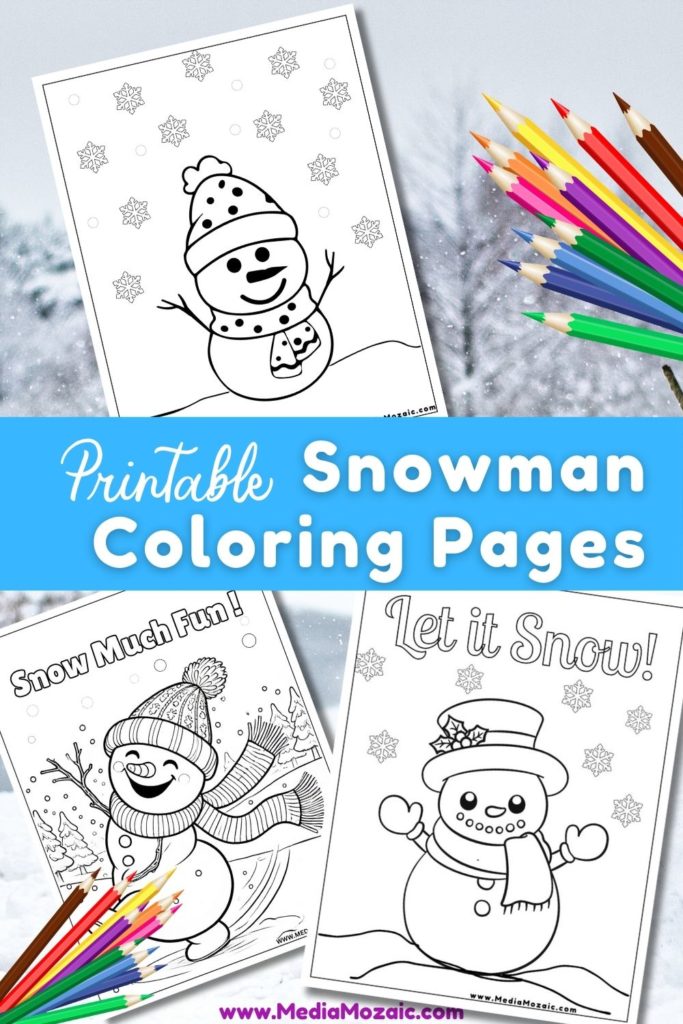 color snowman printable,cute snowman coloring pages, printable snowman coloring pages,snowman cute christmas coloring pages