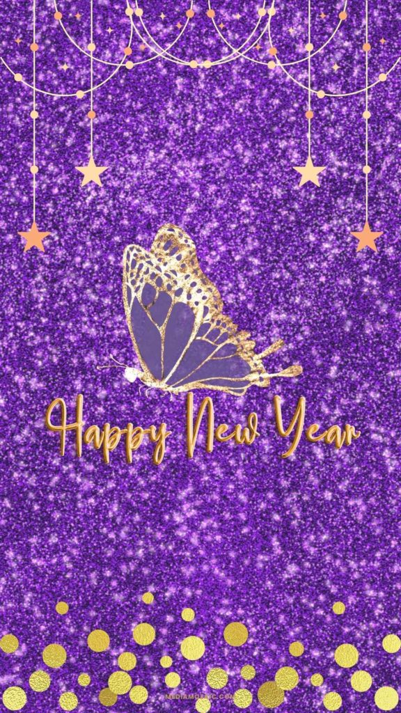 happy new year wallpaper 2025, glitter wallpaper 2025, iPhone wallpaper sparkly, purple glitter background for iPhone,new year even iPhone wallpaper, happy new year images