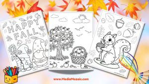 fall coloring pages