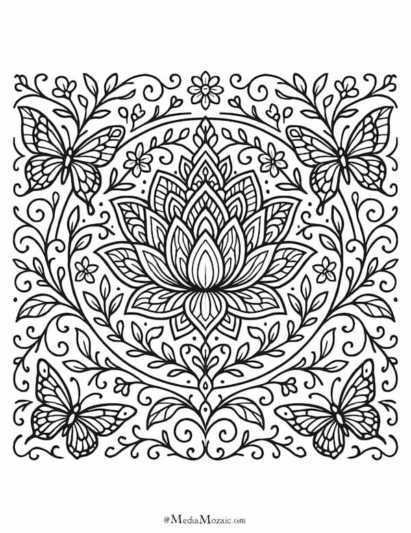 25+ Free Printable Mandala Coloring Pages to Relax and Unwind (PDF Download) 12 peaceful mandala art template,
spiritual lotus flower art,
nature-inspired coloring printable,printable mandala coloring pages,printable nature mandala