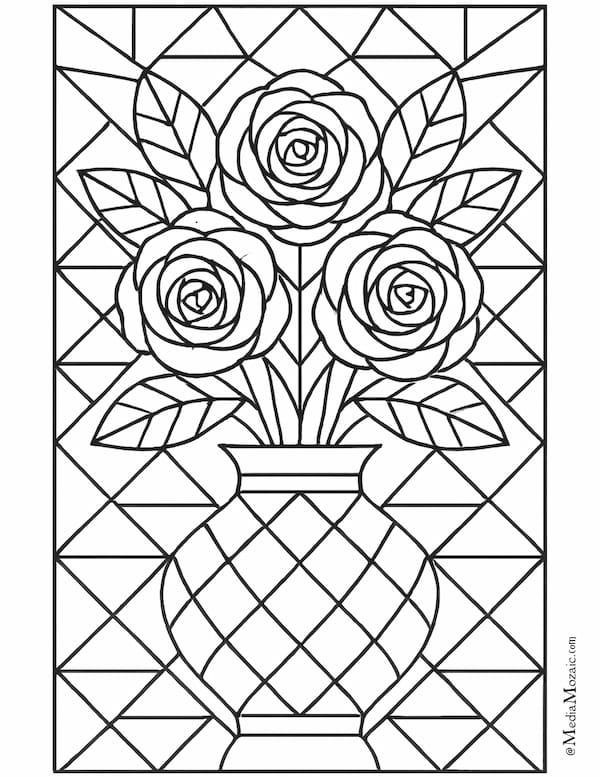 25+ Free Printable Mandala Coloring Pages to Relax and Unwind (PDF Download) 6 flower arrangement coloring design
free printable rose coloring,flower coloring pages,mandala coloring pages pdf