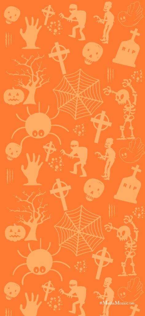 Spooky Orange Halloween iPhone Background 1 Spooky Orange Halloween iPhone Background,spooky halloween iphone backgrounds,