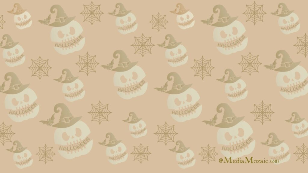 30+ Spooky & Cute Halloween Backgrounds | Halloween Background Pictures 29 soft beige halloween desktop background,