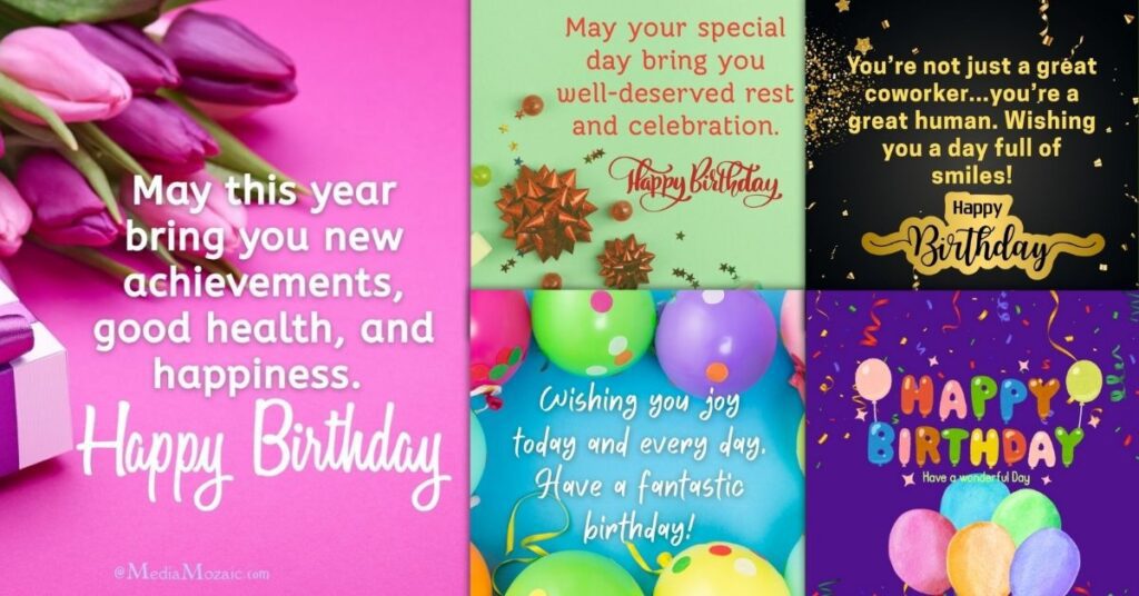 Happy Birthday Wish Images for Colleagues | Birthday Wishes Images for Co Workers 2 birthday wishes for co workers
