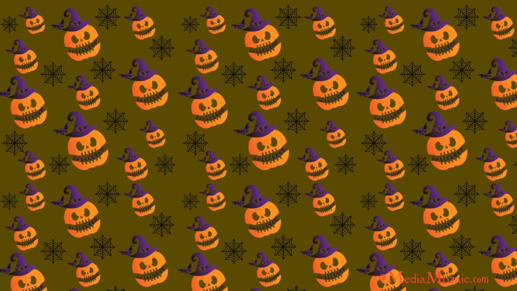 30+ Spooky & Cute Halloween Backgrounds | Halloween Background Pictures 16 pumpkin witch halloween backgrounds, dark mode halloween backgrounds,