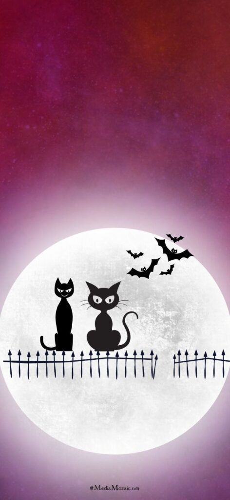 17 Halloween Backgrounds for iPhone (Free Download) 4 iphone cute halloween wallpaper,aesthetic halloween wallpapers iphone