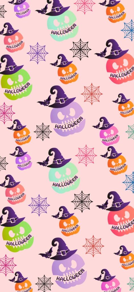 17 Halloween Backgrounds for iPhone (Free Download) 14 Colorful Halloween Iphone Background,Pink Halloween Aesthetic iPhone Wallpaper, halloween iphone wallpapers HD,Colorful Halloween Iphone Background