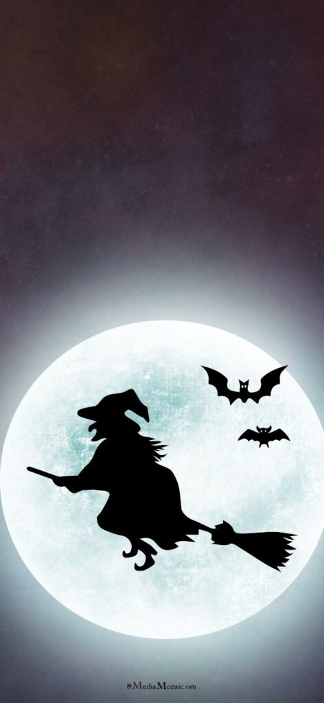 17 Halloween Backgrounds for iPhone (Free Download) 3 Halloween Witch Iphone Backgrounds, iphone backgrounds for halloween, halloween themed iphone backgrounds