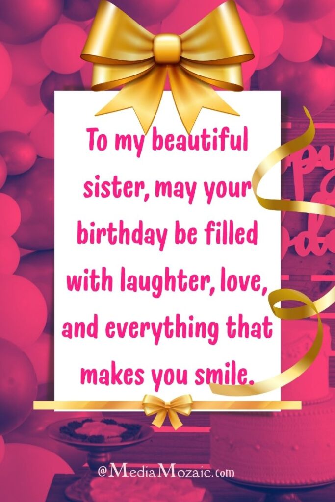 13 Happy Birthday Images for Sister | Happy Birthday Wishes for Sister 5 happy birthday sister sayings,happy birthday sister quotes, happy birthday sister,happy birthday sister law,heartfelt birthday wishes for sister, funny happy birthday sister messages, unique birthday wishes for sister from brother, birthday wishes for younger sister cute, birthday wishes for older sister meaningful, happy birthday sister quotes and wishes, special birthday wishes for sister who’s far away, short birthday wishes for sister from sibling,