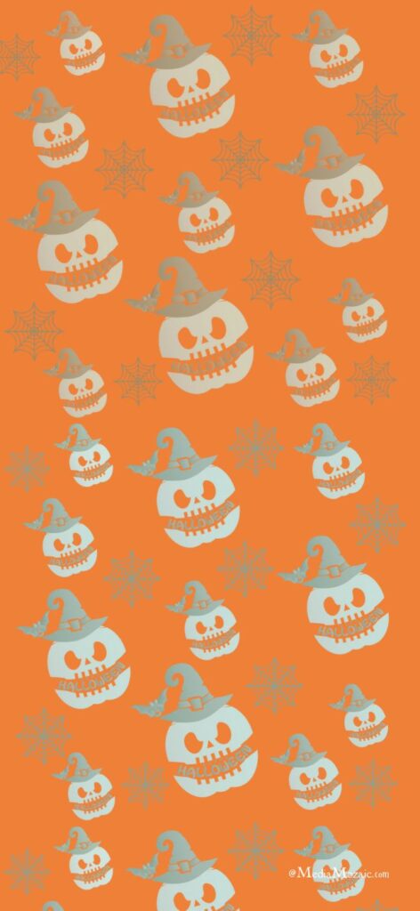 17 Halloween Backgrounds for iPhone (Free Download) 16 Spooky Orange Halloween iPhone Background, orange halloween iphone background,iphone cute halloween wallpaper