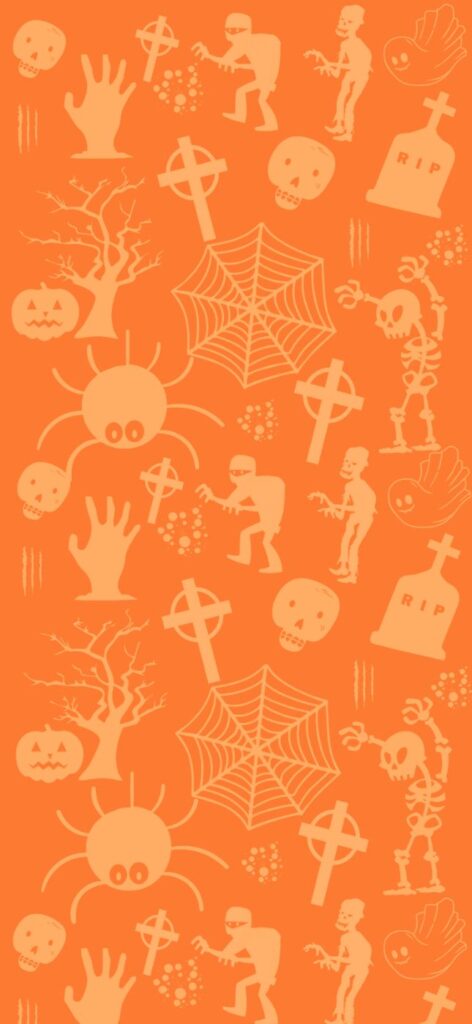 17 Halloween Backgrounds for iPhone (Free Download) 18 Halloween Backgrounds for iPhone, Spooky Orange Halloween iPhone Background,iphone cute halloween wallpaper
